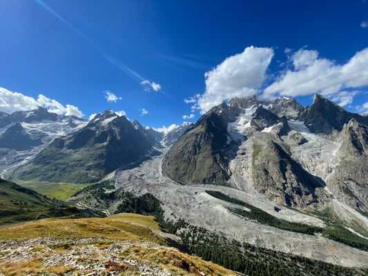 Mont Blanc views from the Italy side